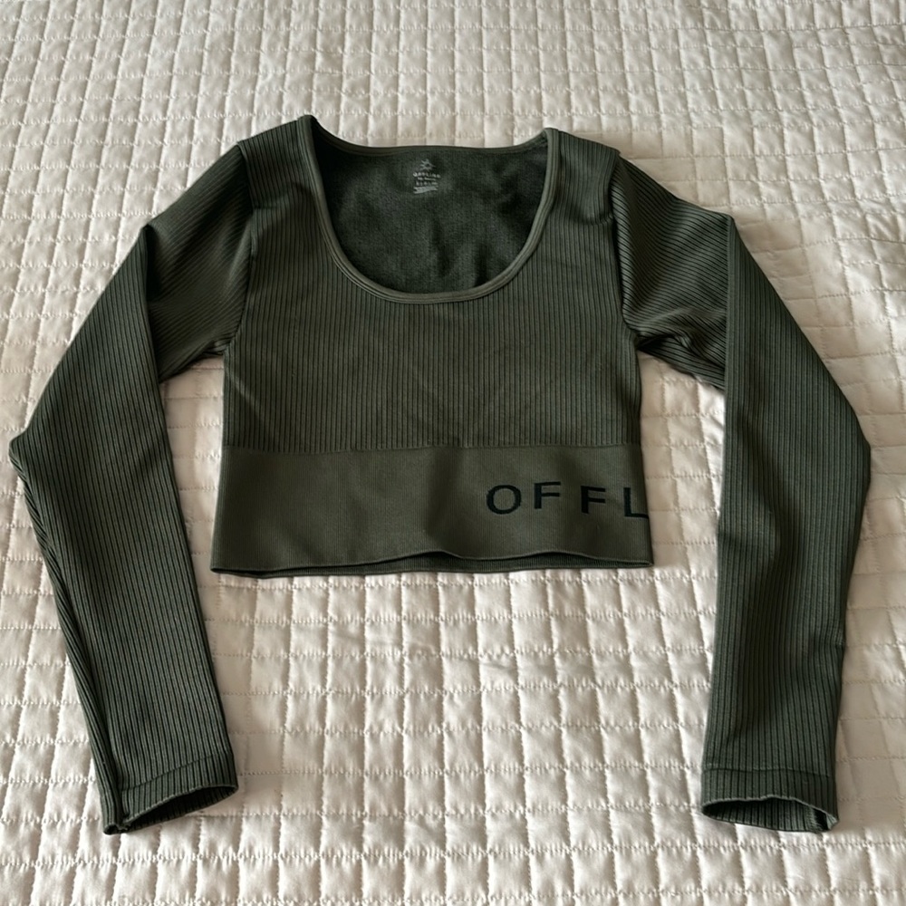 Aerie offline ribbed long sleeve